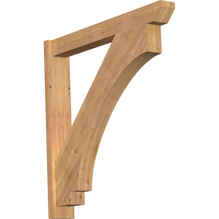 Ekena Millwork Imperial Slat Smooth Outlooker, Western Red Cedar, 5 1/2"W x 38"D x 38"H OUT06X38X38IMP06SWR